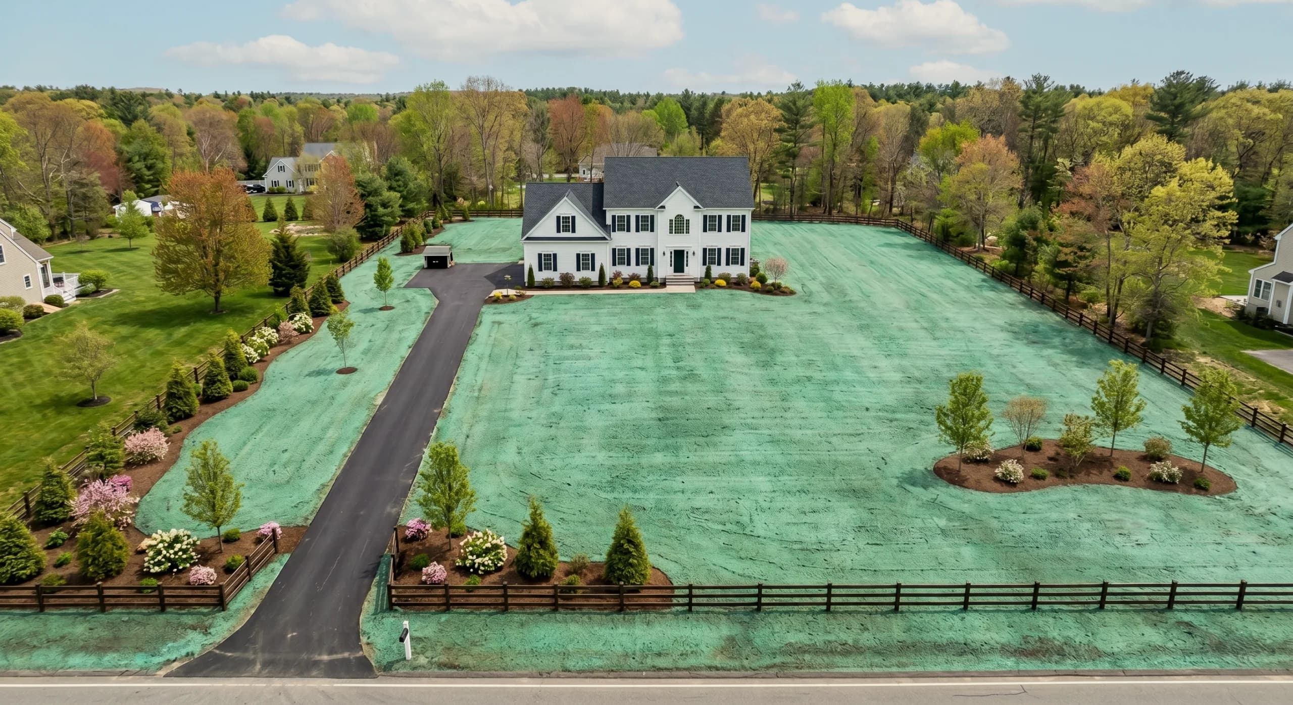 Hydroseeding & Sod Installation